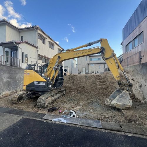 名古屋市名東区木造二階建解体工事