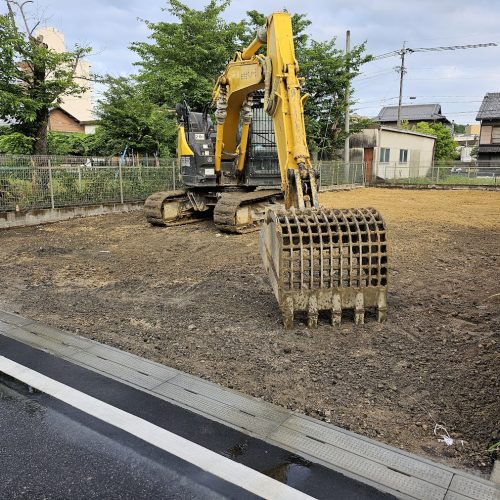 瀬戸市木造瓦葺二階建解体工事
