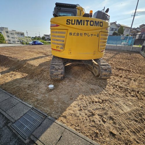 大府市木造瓦葺二階建解体工事