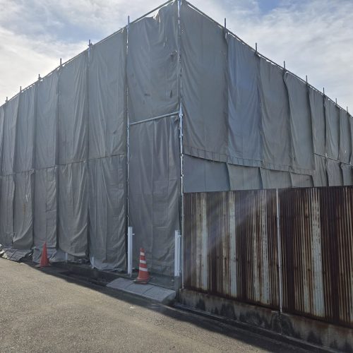 刈谷市木造二階建アパート解体工事