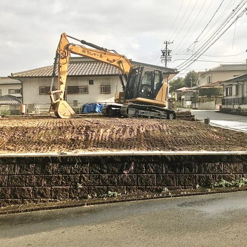 豊橋市Y様邸木造瓦葺二階建て解体工事